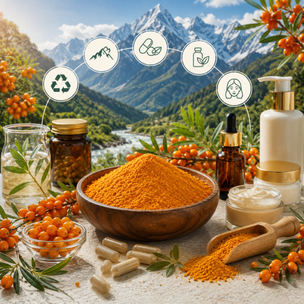 Sourced Sea Buckthorn Powder & Extract india
